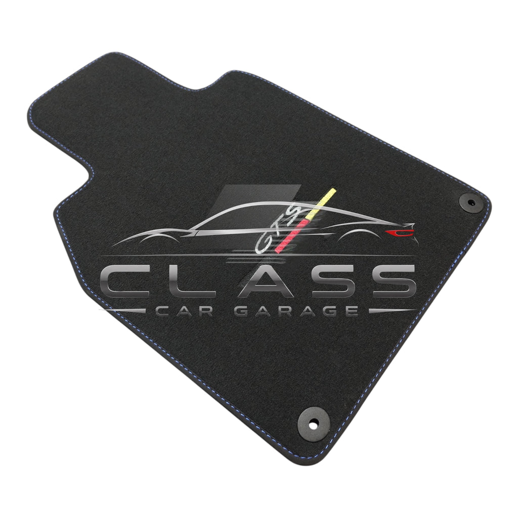 Porsche Car Floor Mats | GTS Logo Premium Custom Fit Carpet Mats