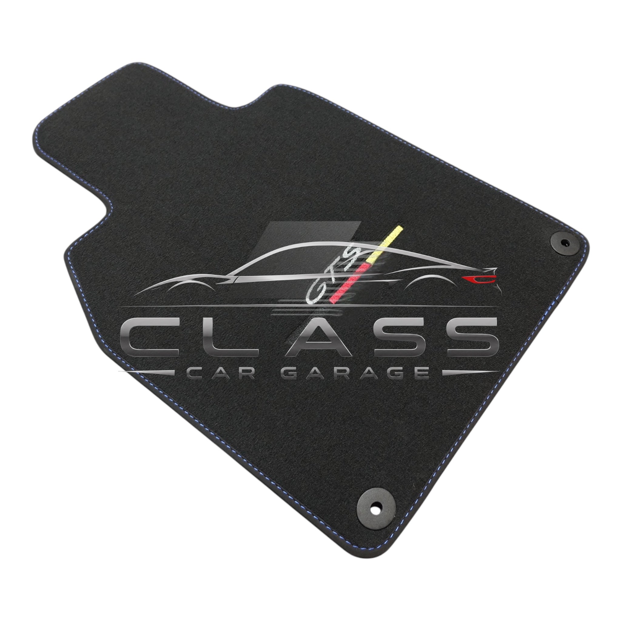 Porsche Car Floor Mats | GTS Logo Premium Custom Fit Carpet Mats