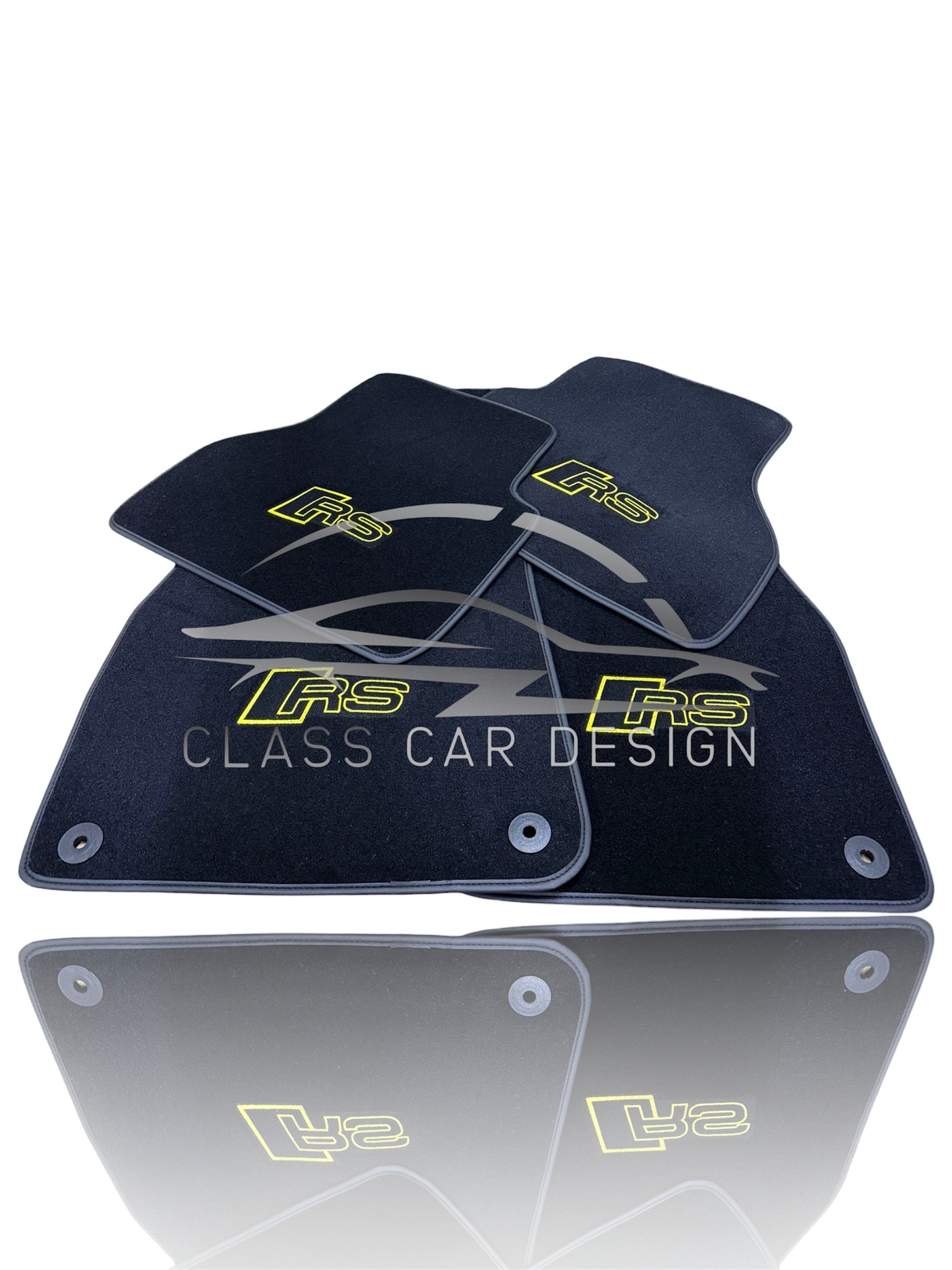 Audi RS 4 B7 5 Door Estate Floor Mats (2006-2008) – Custom Fit Luxury Velour Carpet Set