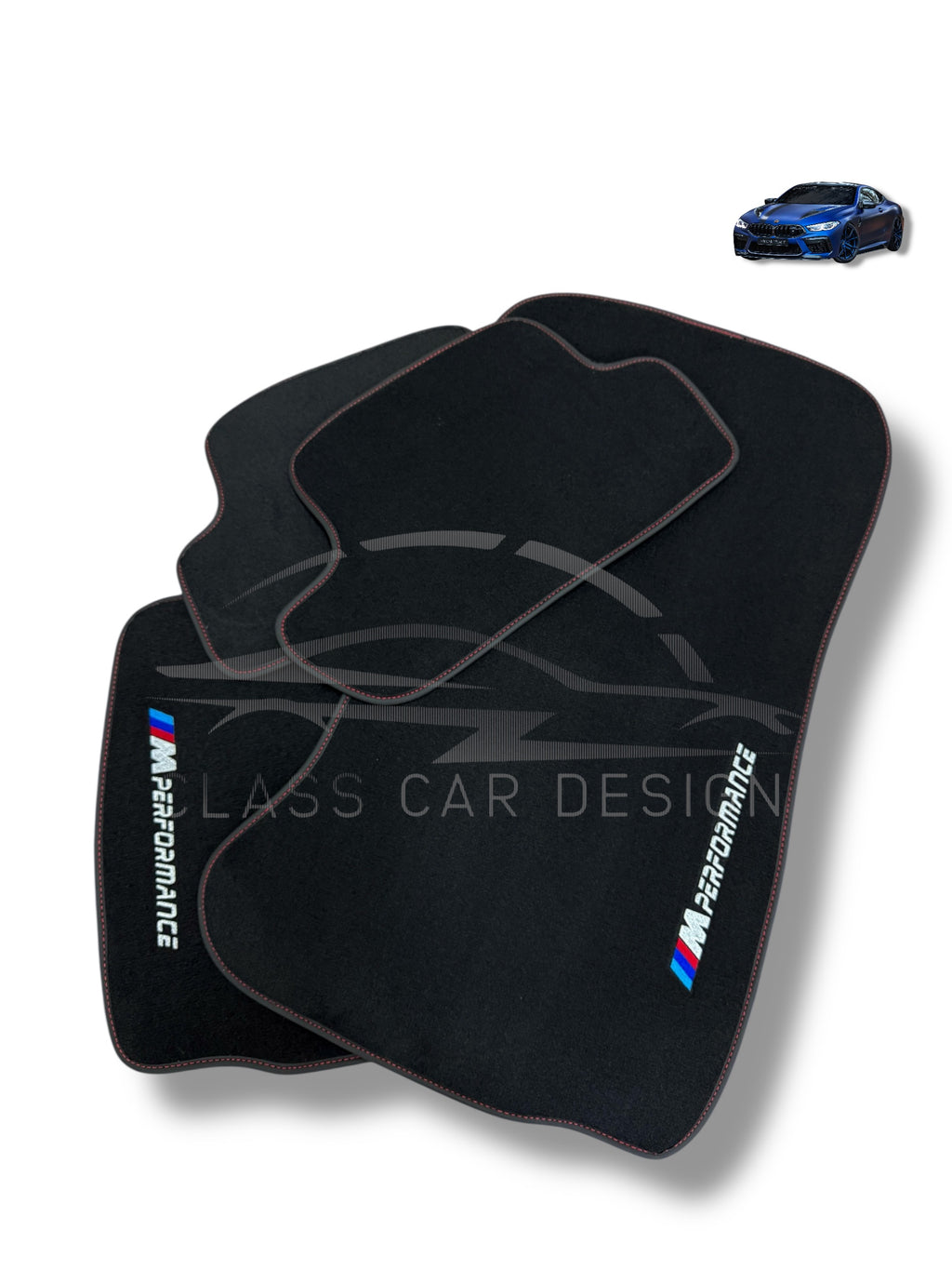 BMW 3 Series E90 Floor Mats (2005–2012) Custom Fit Luxury Velour Car Mats – Premium Carpet Set