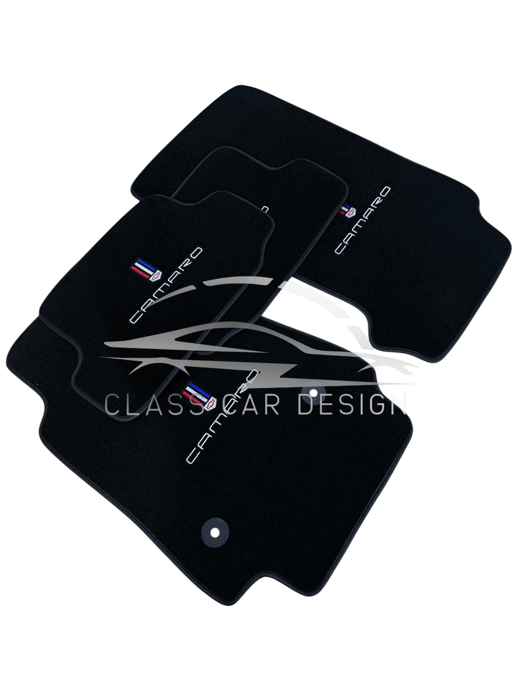 Chevrolet Camaro Floor Mats (2016 And Later) – Custom Fit Luxury Velour Carpet Set