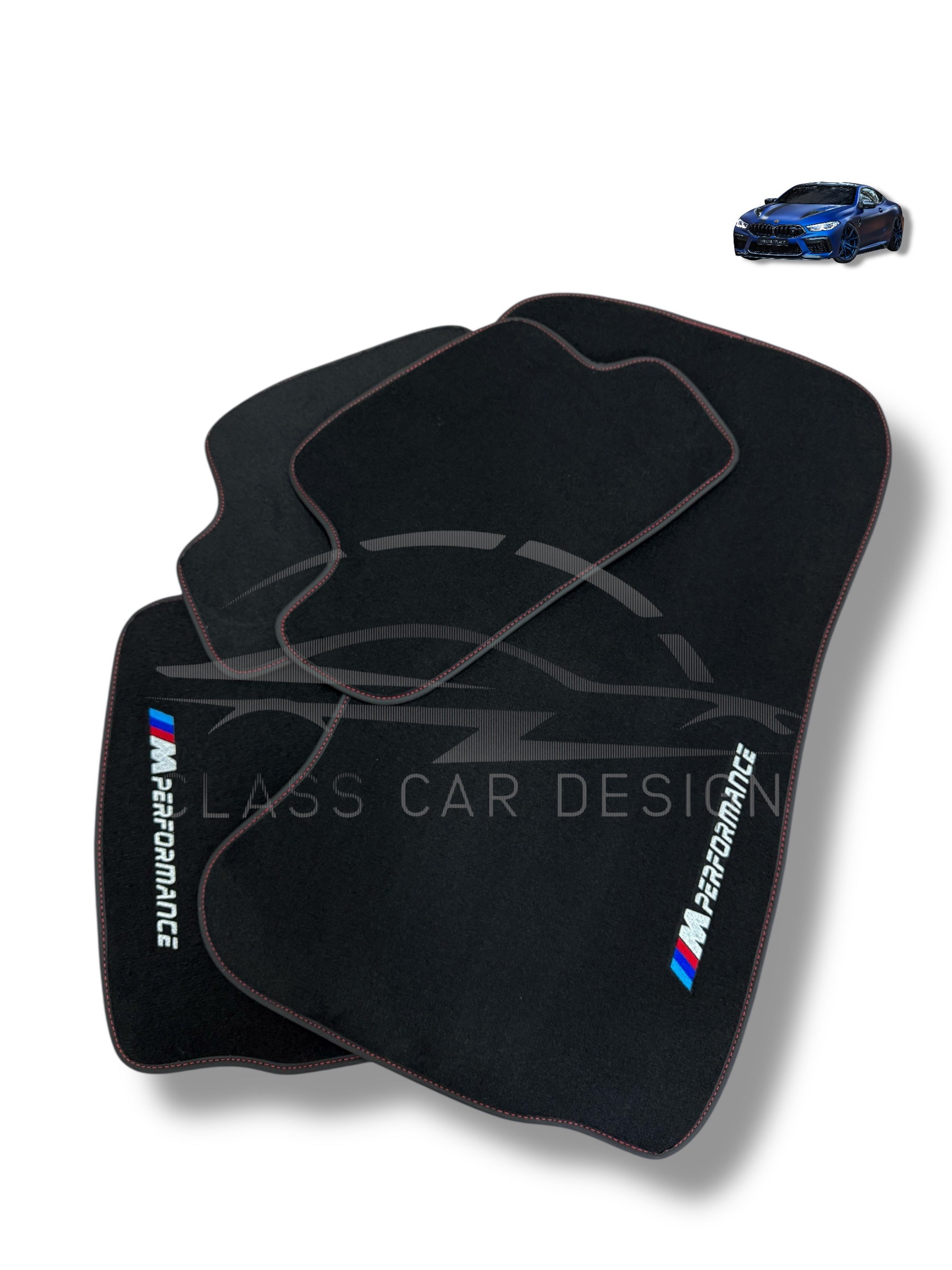 BMW 4 Series F32 Coupe (2013–2020) Custom Fit Velour Floor Mats – Luxury Carpet Set