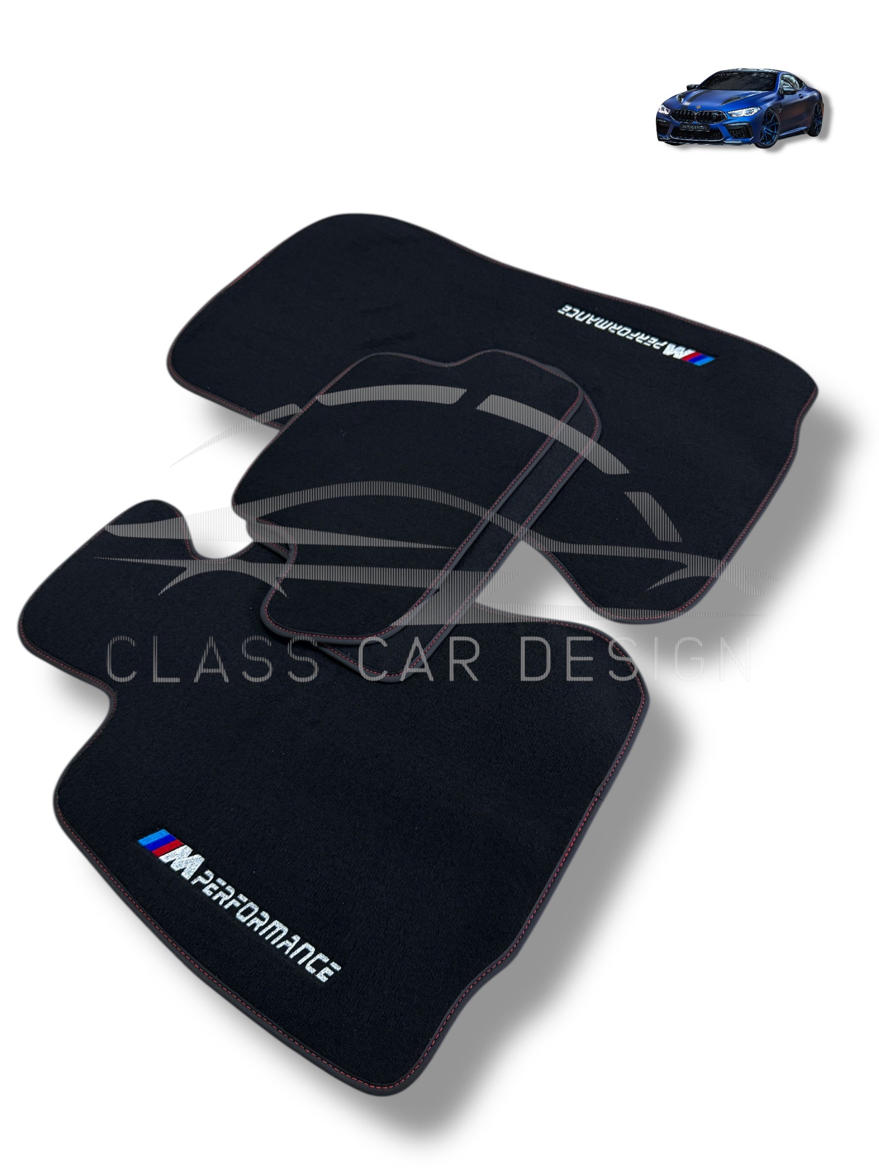 BMW 3 Series E93 Cabrio Floor Mats (2007–2013) – Custom Fit Luxury Velour Car Mats – Premium Carpet Set