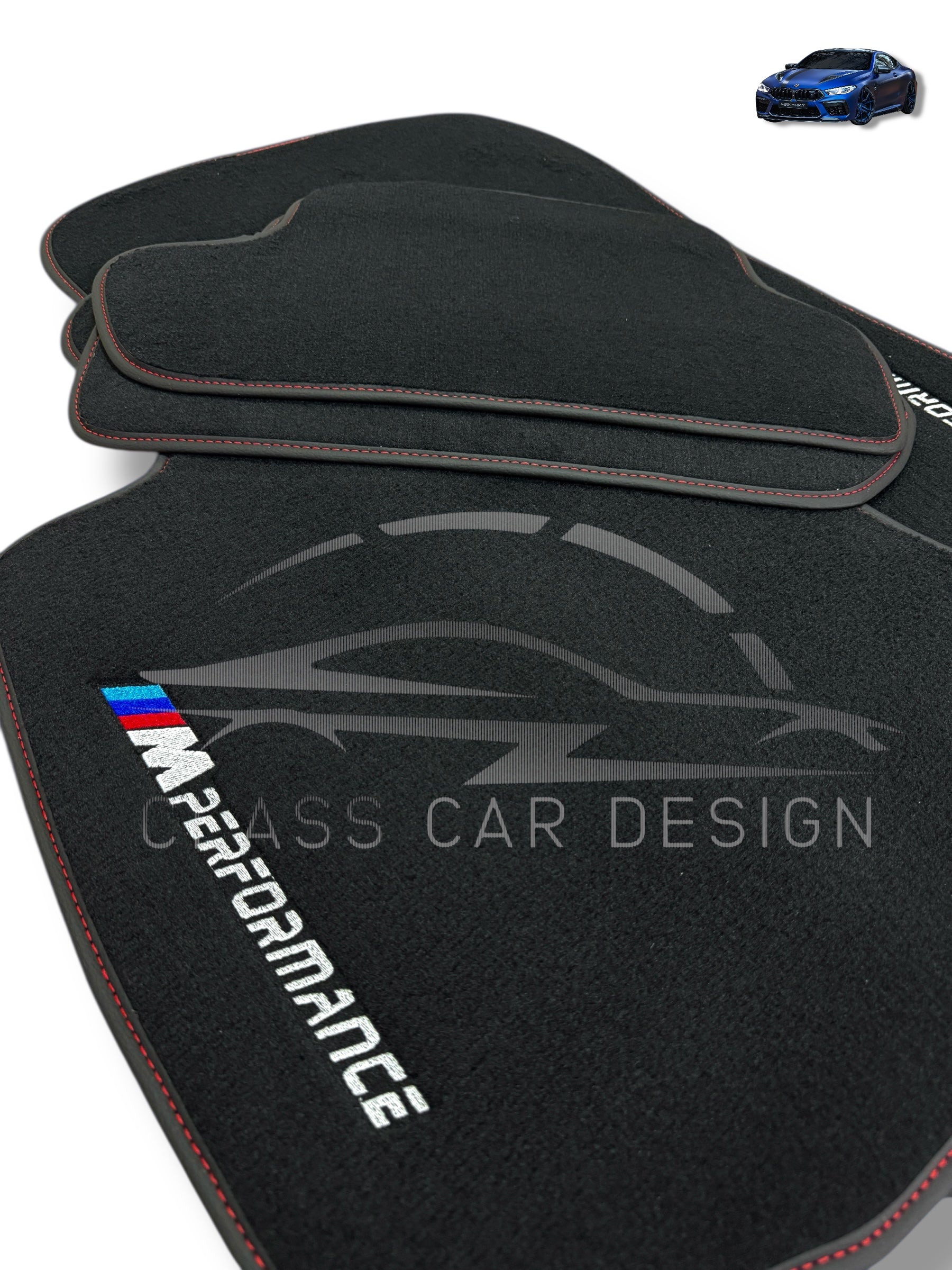 BMW 3 Series E90 Floor Mats (2005–2012) Custom Fit Luxury Velour Car Mats – Premium Carpet Set