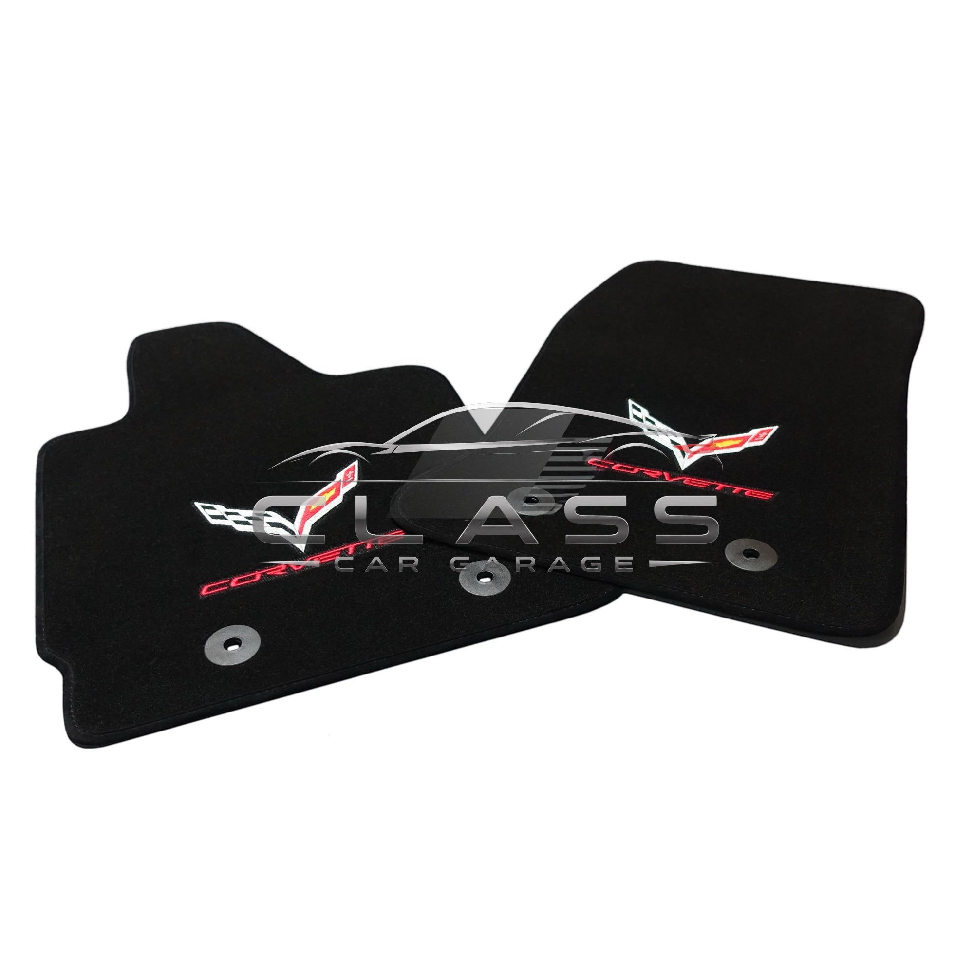 Chevrolet Corvette Car Floor Mats | Premium Custom Fit Velour Mats for All Models