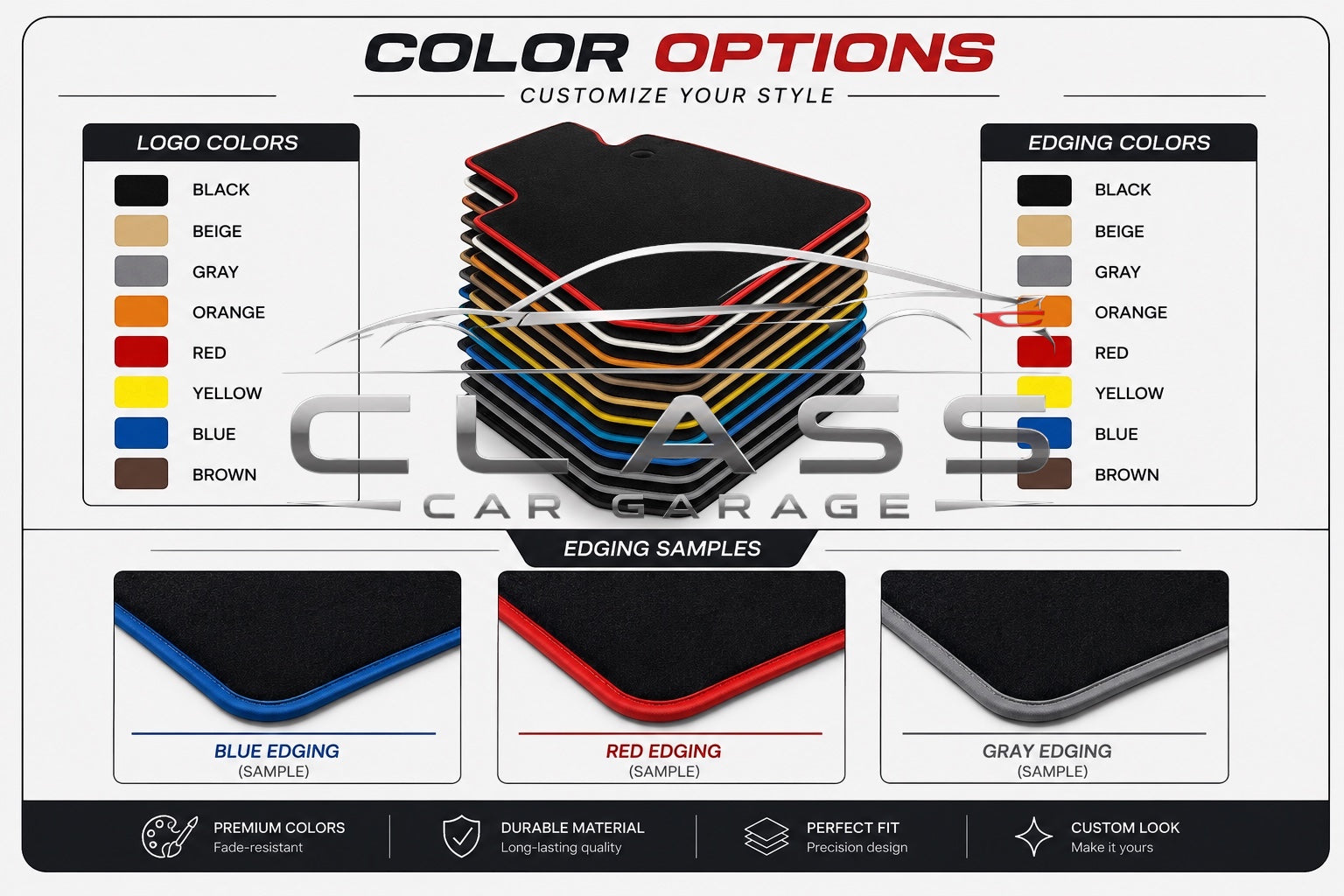 Aston Martin Car Floor Mats | Premium Custom Fit Carpet Mats