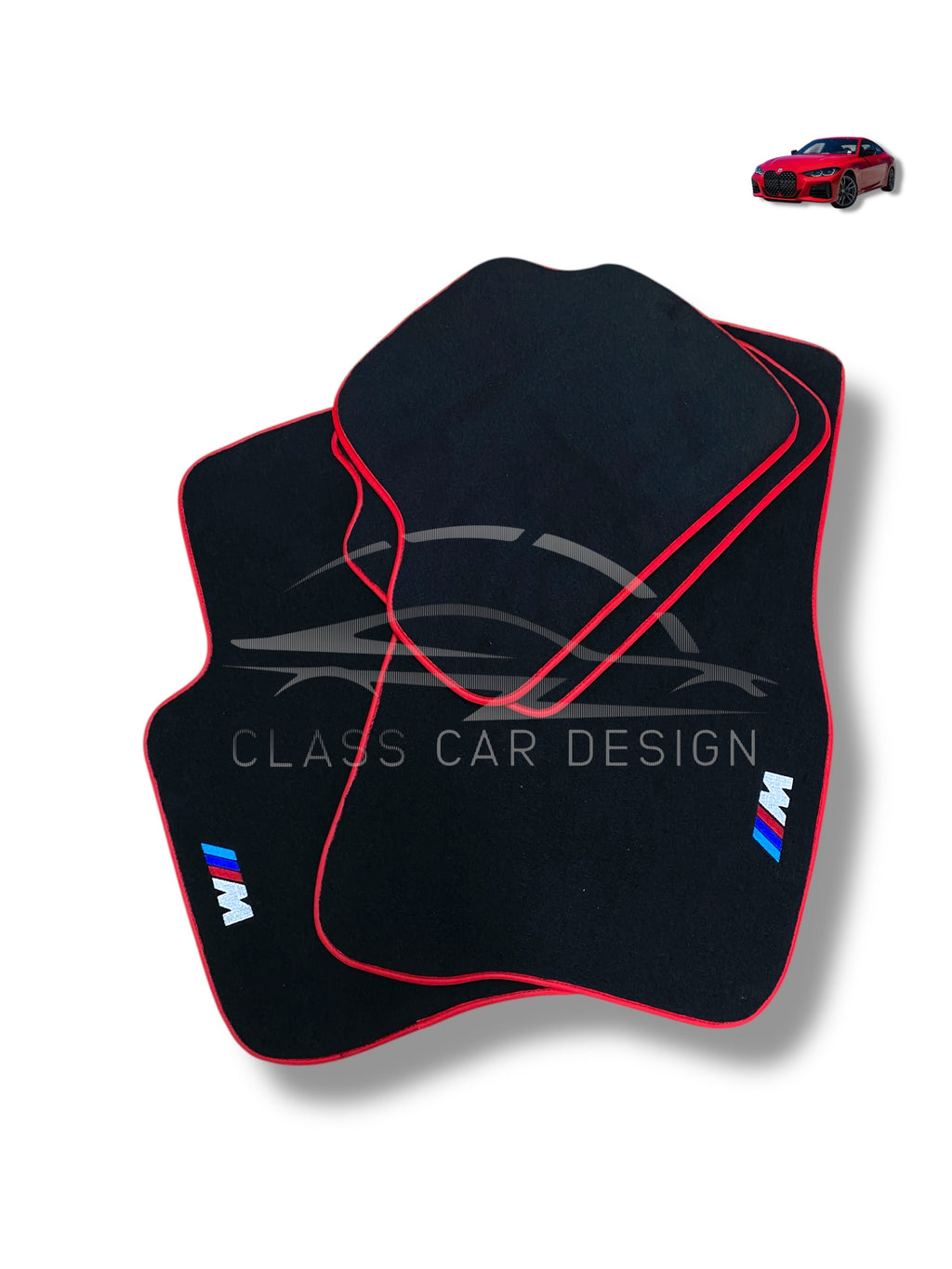 BMW 3 Series E90 Floor Mats (2005–2012) Custom Fit Luxury Velour Car Mats – Premium Carpet Set