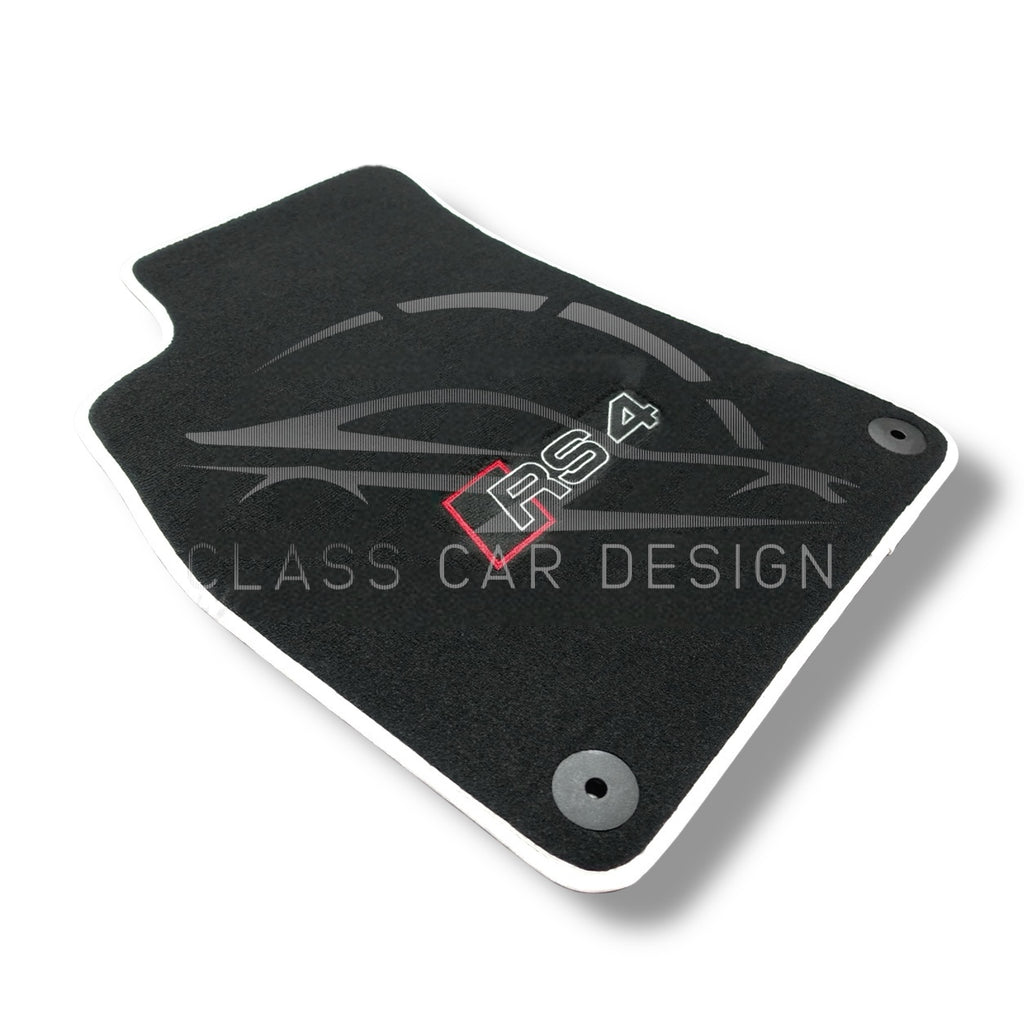 Audi RS 4 B7 Avant Floor Mats (2006-2008) – Custom Fit Luxury Velour Carpet Set