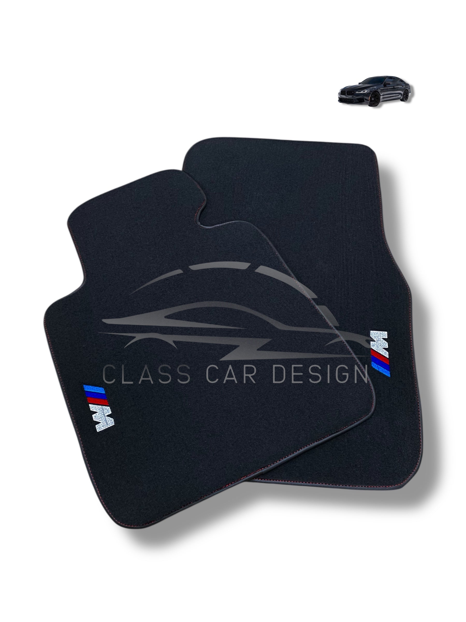 BMW 3 Series E92 Coupe Floor Mats (2007–2013) – Custom Fit Luxury Velour Car Mats – Premium Carpet Set