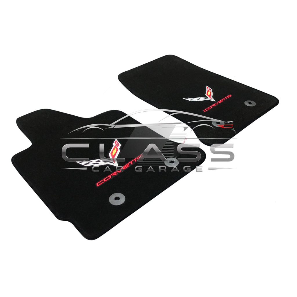 Chevrolet Corvette Car Floor Mats | Premium Custom Fit Velour Mats for All Models