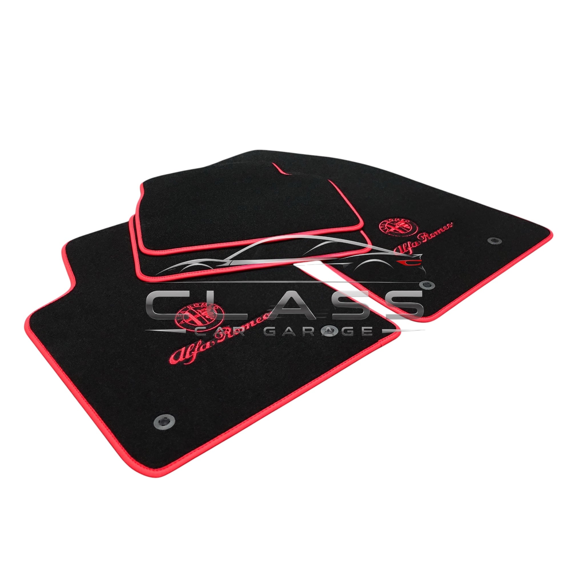 Alfa Romeo Floor Mats | Custom Fit Premium Carpet Mats for Giulia, Stelvio & All Models
