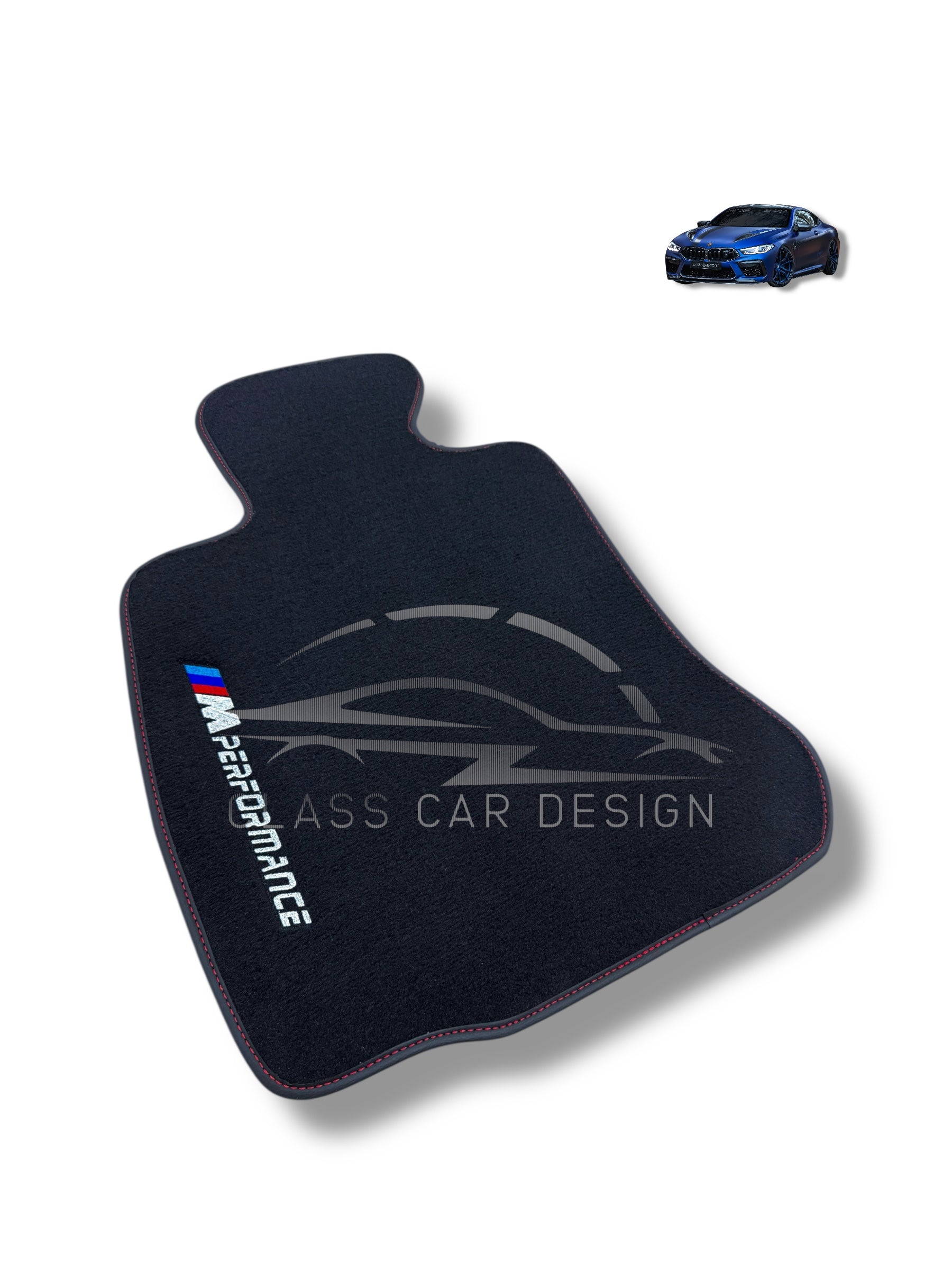 BMW 3 Series F30 Floor Mats (2012-2019) Custom Fit Luxury Velour Car Mats - Premium Carpet Set