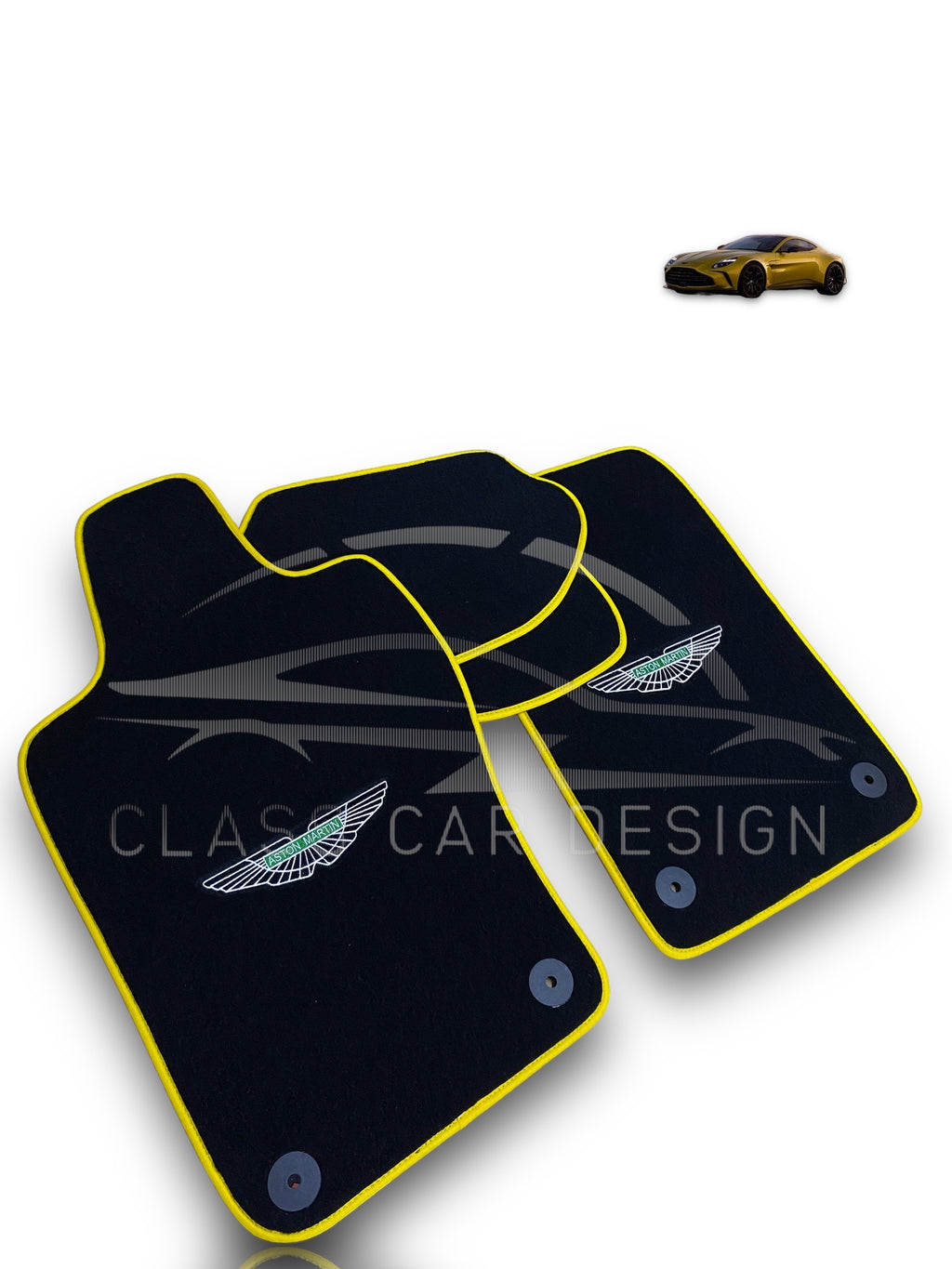 Aston Martin DBX Floor Mats (2020–2025) – Custom Fit Luxury Velour- Premium Carpet Set