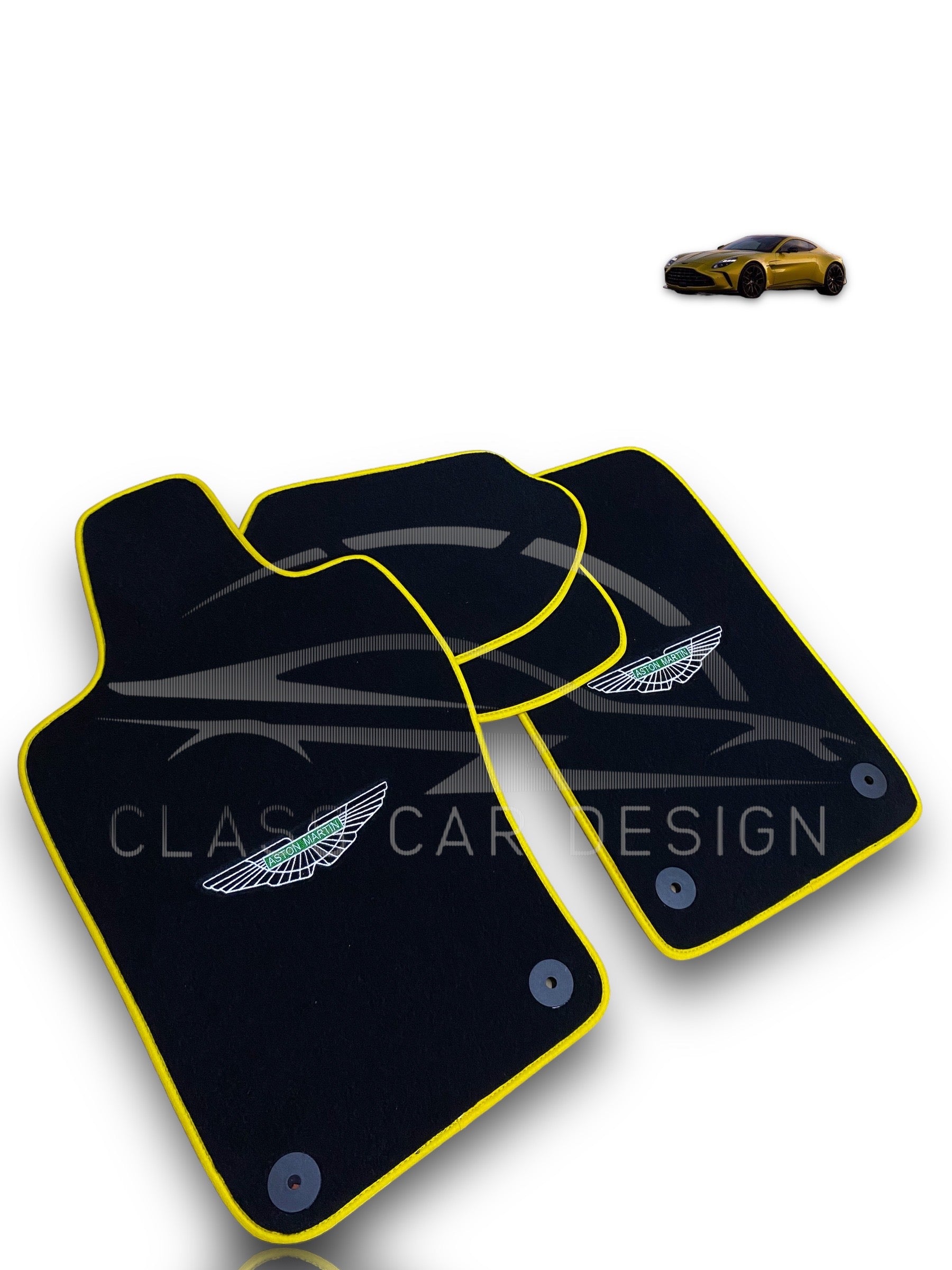 Aston Martin DBX Floor Mats (2020–2025) – Custom Fit Luxury Velour- Premium Carpet Set