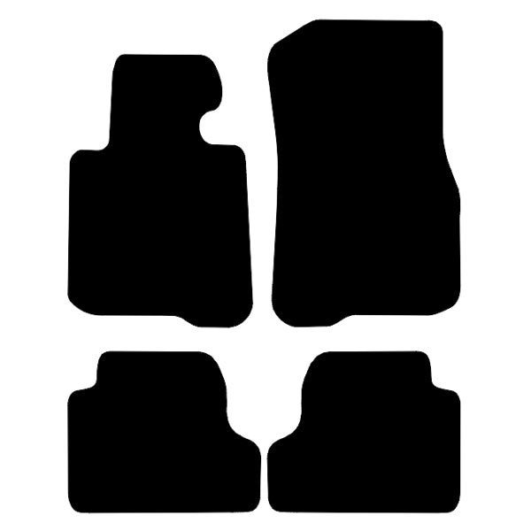 BMW 4 Series F32 Coupe (2013–2020) Custom Fit Velour Floor Mats – Luxury Carpet Set